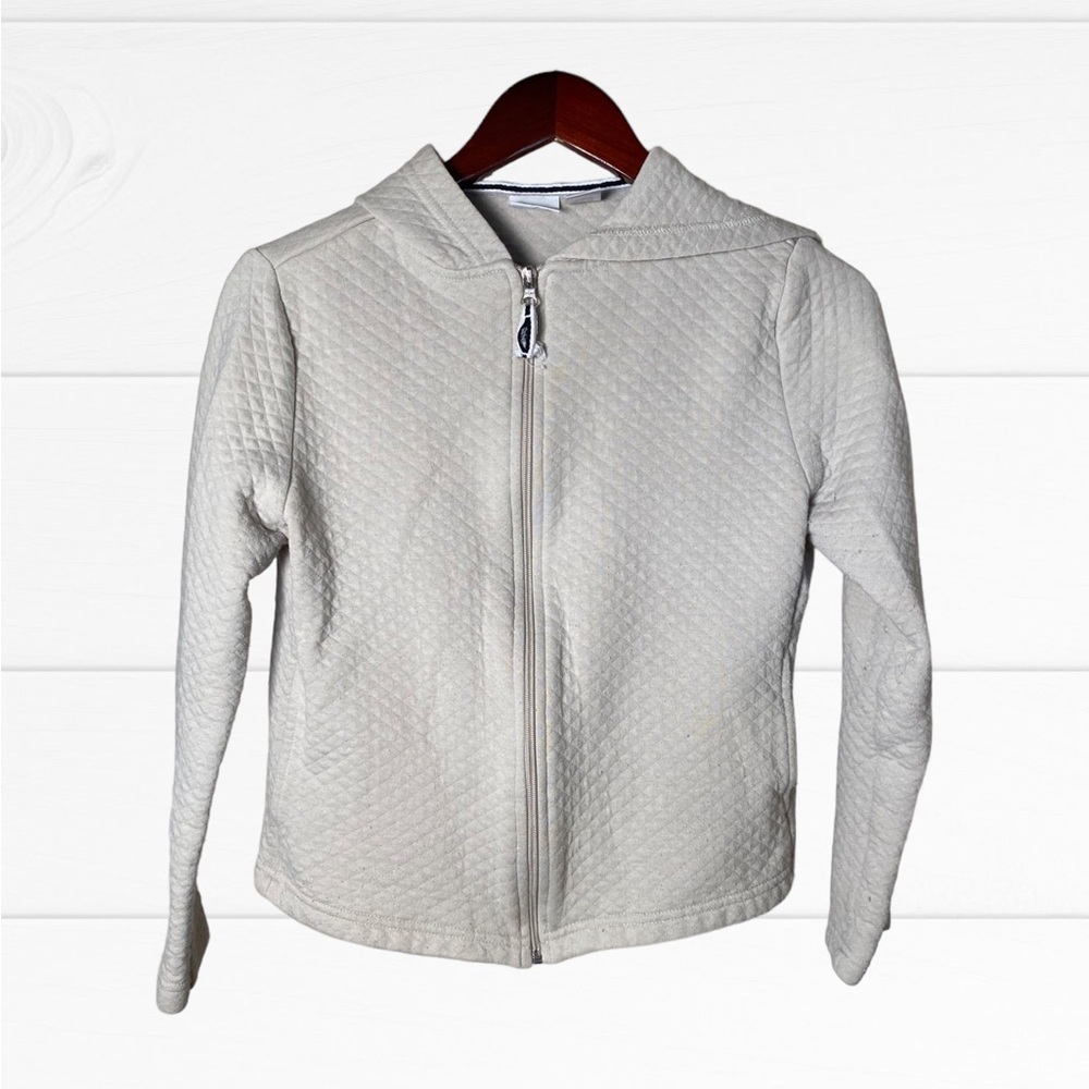 Cherokee Zip Up Jacket Women’s small , Tan Beige